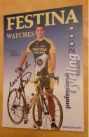 Autographe Marcel Wüst  Festina Watches 2000 - Ciclismo