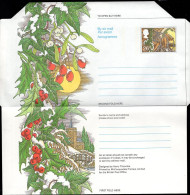 GREAT BRITAIN(1983) Carillon. Ivy. 26p Illustrated Aerogramme. - Stamped Stationery, Airletters & Aerogrammes