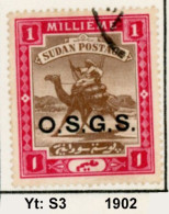 Sudan, Postman With Dromedary, Nr. S3 - Soedan (1954-...)