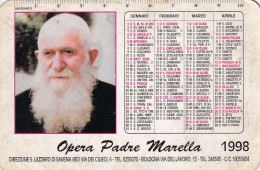 Calendarietto - Opera Padre Marella - Bologna - Anno 1998 - Formato Piccolo : 1991-00