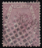 STRAITS SETTLEMENTS 1872 30c Wmk.CC Sc#16 - USED @N498 - Straits Settlements