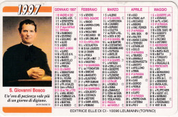 Calendarietto - S.giovanni Bosco - Editrice Elle Di Ci - Leumann - Torino - Anno 1997 - Petit Format : 1991-00