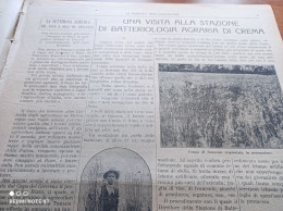 DOMENICA DELL’AGRICOLTORE 1927 CREMA BELGIRATE MASSALOMBARDA LANGOSCO LOMELLINA CARASSAI - Sonstige & Ohne Zuordnung