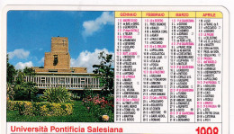 Calendarietto - Università Pontificia Salesiana - Roma - Anno 1998 - Formato Piccolo : 1991-00