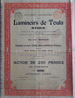 S.A. Laminoirs De Toula  (Russie) (1899 !!) - Russia