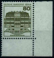 BERLIN DS BURGEN U. SCHLÖSSER Nr 674A Postfrisch ECKE-U X0E2652 - Ungebraucht