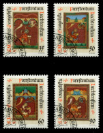 LIECHTENSTEIN 1987 Nr 930-933 Gestempelt SB49F22 - Usados