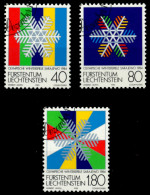 LIECHTENSTEIN 1983 Nr 834-836 Gestempelt SB4A26A - Usados