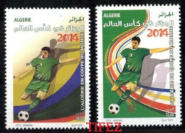 Année 2014-N°1689/1690 Neufs**MNH : Coupe Du Monde-Brésil 2014 - Algérie (1962-...)