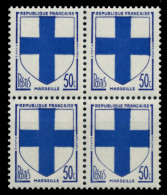 FRANKREICH 1958 Nr 1217 Postfrisch VIERERBLOCK X88D2EE - Neufs