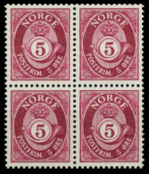 NORWEGEN Nr 478x Postfrisch VIERERBLOCK X919BFE - Unused Stamps