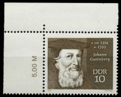 DDR 1970 Nr 1535 Postfrisch ECKE-OLI X94817A - Unused Stamps