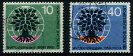 BRD BUND 1960 Nr 326-327 Gestempelt X95CDDA - Used Stamps