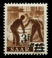SAARLAND 1947 Nr 230ZII Postfrisch X6D144A - Unused Stamps