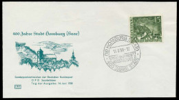 SAAR OPD 1958 Nr 436 BRIEF FDC X78FE52 - Covers & Documents