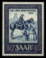 SAARLAND 1952 Nr 316 Postfrisch X7DA71E - Unused Stamps