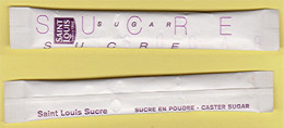 Stick De Sucre, Sugar "SAINT LOUIS" (scan Recto-verso) [S008]_D229 - Zucker