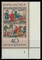 BRD BUND 1976 Nr 877 Postfrisch FORMNUMMER 1 S5EC902 - Unused Stamps