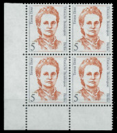 BERLIN DS FRAUEN Nr 833 Postfrisch VIERERBLOCK ECKE-ULI X8E22D6 - Unused Stamps