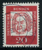 BERLIN DS BED. DEUTSCHE Nr 204 Gestempelt X9366FE - Used Stamps