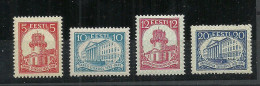 Estland Estonia 1932 Michel 94 - 97 MNH - Estland