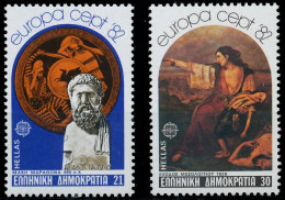 GRIECHENLAND 1982 Nr 1481-1482 Postfrisch S1E4CDE - Ongebruikt