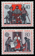 LIECHTENSTEIN 1982 Nr 791-792 Postfrisch S1E4E32 - Neufs