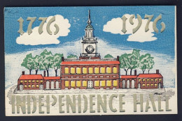 HOLD TO LIGHT - 1776 - 1976 Independence Hall - USA Bicentennial No. 576 - Hold To Light