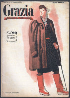 GRAZIA - RIVISTA ILLUSTRATA FEMMINILE DI MODA DEL  9 FEBBRAIO 1939 - N° 14 IN ASSOLUTO - RARITA' (STAMP361) - Moda