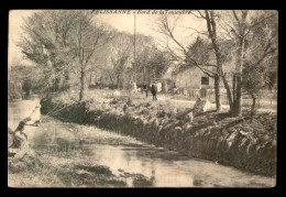 13 - PELISSANNE - BORD DE LA TOULOUBRE - CACHET DU 145E RGT TERRITORIAL EN CAMPAGNE - Pelissanne