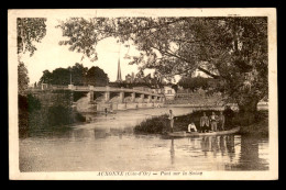 21 - AUXONNE - PONT SUR LA SAONE - PECHE A LA LIGNE - Auxonne