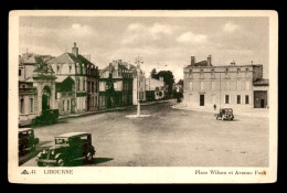 33 - LIBOURNE - PLACE WILSON ET AVENUE FOCH - Libourne