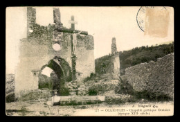 83 - OLLIOULES - CHAPELLE GOTHIQUE ORATOIRE DU XIIIE SIECLE - Ollioules