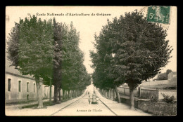 78 - GRIGNON - AVENUE DE L'ECOLE D'AGRICULTURE - Grignon