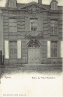 Ypres  Ieper Entree De L'hotel Merghelynk - Ieper