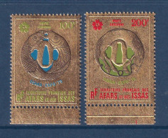 Afars Et Issas - YT PA N° 64 Et 65 ** - Neuf Sans Charnière - Poste Aérienne - 1970 - Unused Stamps