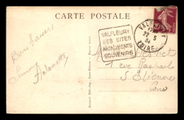 CACHET DAGUIN - VALFLEURY SES SITES MONUMENTS SOUVENIRS (LOIRE) - Mechanical Postmarks (Other)