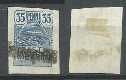 ESTLAND ESTONIA 1918 KANAPÄÄ Provisional Line Cancel Auf Michel 10 - Estland