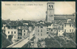 Udine Cividale Prospetto Borgo Duomo Cartolina RB6802 - Udine