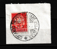 Italienishe Feldpost Mit Stempel  "Comando Truppe  Italiane Nella SAAR   13 /01 1936 " Sur Timbre Italien 358 (Michel) - Autres & Non Classés