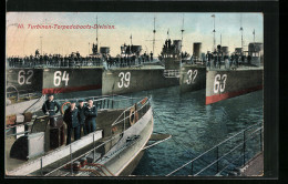 AK III. Turbinen-Torpedoboots-Division Im Hafen  - Guerra