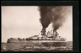 AK Kriegsschiff SMS Kaiser, Turbinen Grossschlachtschiff  - Guerra