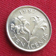 Bermuda 10 Cents 1997 KM# 46 Lt 786  Bermudes Bermudas - Bermudas