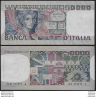 1980 Italia Lire 50.000 Volto Di Donna STP Rif. BI 898 - Andere & Zonder Classificatie