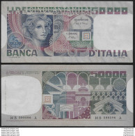 1980 Italia Lire 50.000 Volto Di Donna STP Rif. BI 898 - Other & Unclassified