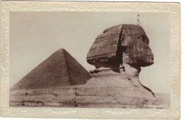 Egypt - Cairo Sphinx And Pyramids, RP - Altri & Non Classificati