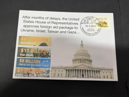 22-4-2024 (2 Z 42) GAZA - After Monts Of Delays, The US Approve Aid Package To Ukraine, Israel, Taiwan & Gaza - Militares