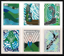 New Zealand 2018 Maui & The Fish  Set As Block Of 6 Self-adhesives MNH - Ongebruikt