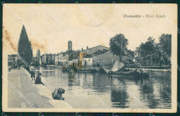 Forlì Cesenatico Porto Canale MACCHIE Cartolina QT3351 - Forli