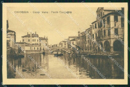 Venezia Chioggia Ponte Cuccagna Cartolina RB6793 - Venezia (Venice)